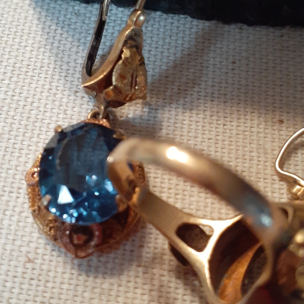 Set earrings and ring - Picture 5 of 8